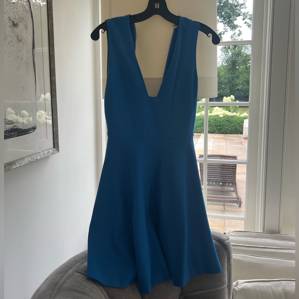 Alice + Olivia Blue Mini Dress
